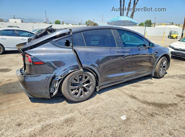 7SAXCBE54SF466172 2025 TESLA MODEL Gray Trasero derecho