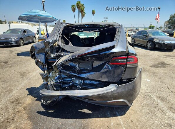 7SAXCBE54SF466172 2025 TESLA MODEL Gray Vista trasera