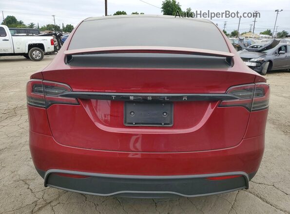 7SAXCDE50RF461024 2024 TESLA MODEL Красный Вид сзади