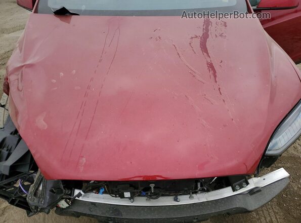 7SAXCDE50RF461024 2024 TESLA MODEL Красный Вид задней части салона