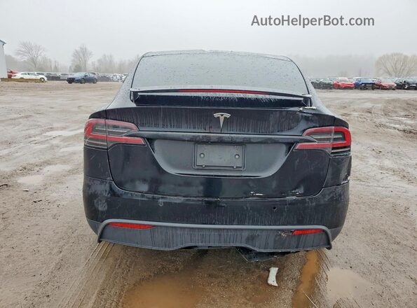 7SAXCDE53NF339171 2022 TESLA MODEL Black Вид ззаду