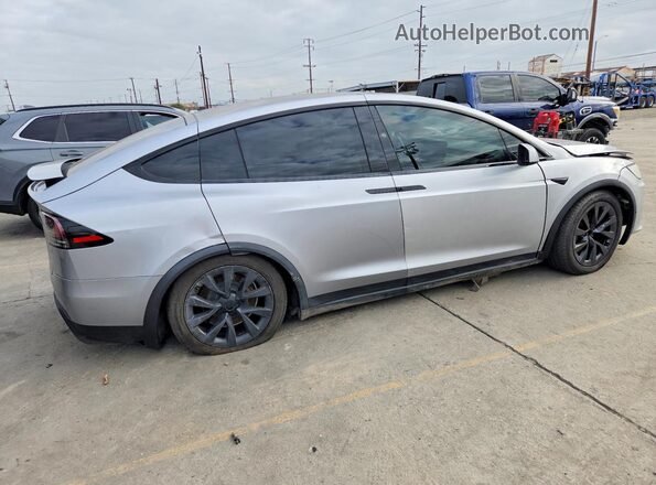 7SAXCDE56SF463608 2025 TESLA MODEL Серебряный Задняя правая четверть