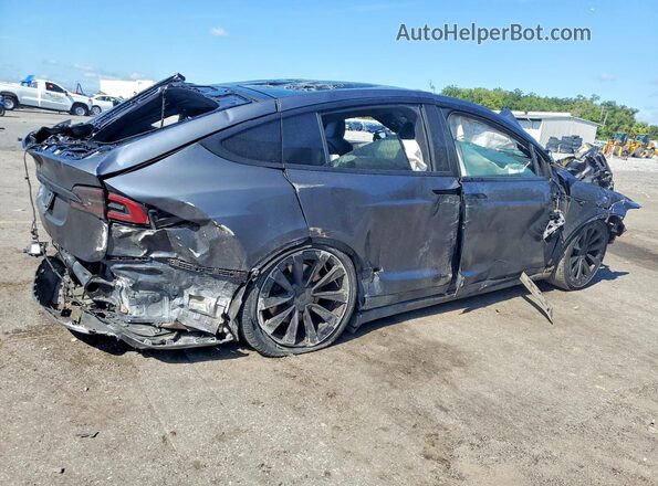 7SAXCDE58NF363837 2022 TESLA MODEL Gray Задня права чверть