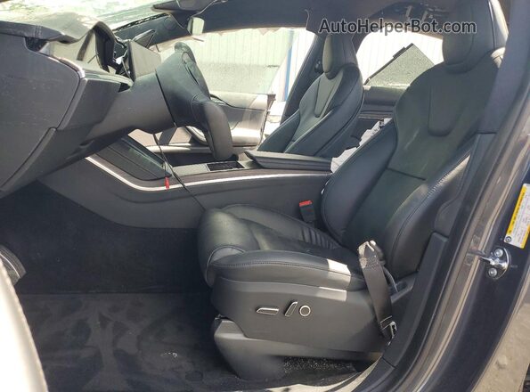 7SAXCDE58NF363837 2022 TESLA MODEL Gray Вид салону спереду