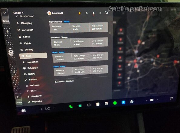 7SAXCDE59RF442083 2024 TESLA MODEL Черный Вид щитка приборов