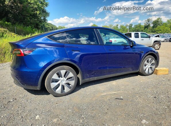 7SAYGAEE1NF533270 2022 TESLA MODEL Синий Задняя правая четверть