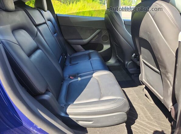 7SAYGAEE1NF533270 2022 TESLA MODEL Синий Вид задних сидений