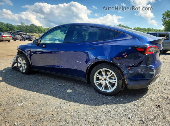 7SAYGAEE1NF533270 2022 TESLA MODEL Синий Задняя левая четверть