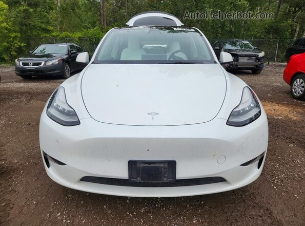 7SAYGAEE2NF359547 2022 TESLA MODEL White Вид спереду