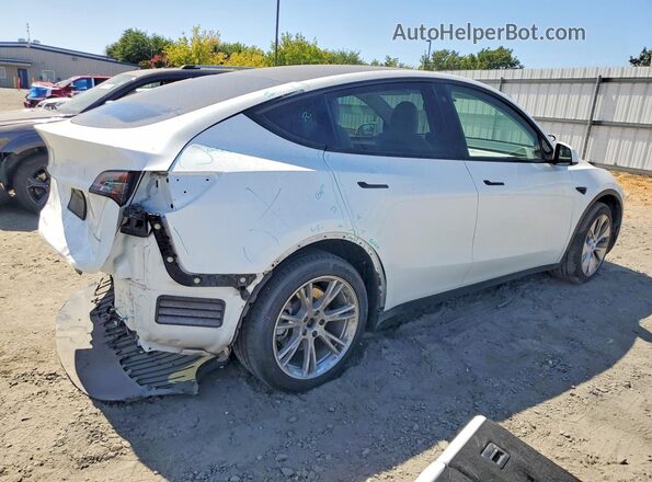 7SAYGAEE2NF570361 2022 TESLA MODEL White Tył prawy