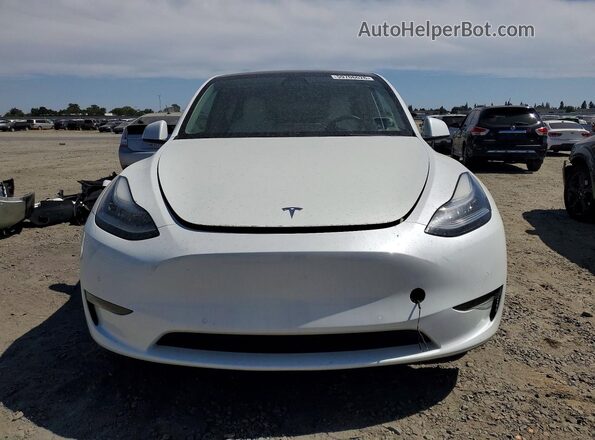 7SAYGAEE2NF570361 2022 TESLA MODEL White Widok z przodu