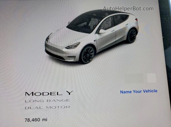 7SAYGAEE3PF900639 2023 TESLA MODEL Белый Вид щитка приборов