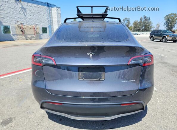 7SAYGAEE3PF905534 2023 TESLA MODEL Charcoal Вид ззаду