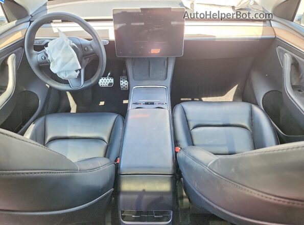 7SAYGAEE3PF905534 2023 TESLA MODEL Charcoal Вид панелі приладів