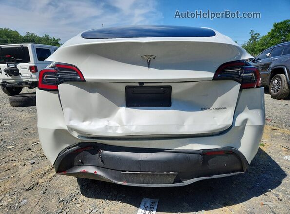 7SAYGAEE4RF131149 2024 TESLA MODEL White Vista trasera