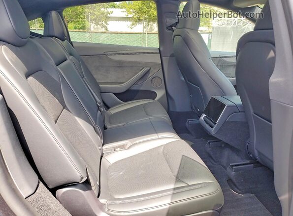 7SAYGAEE4TF610310 2026 TESLA MODEL Черный Вид задних сидений