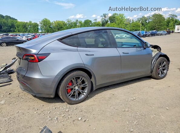 7SAYGAEE5RF118698 2024 TESLA MODEL Gray Tył prawy