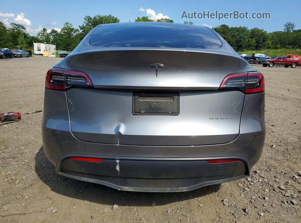 7SAYGAEE5RF118698 2024 TESLA MODEL Gray Widok z tyłu