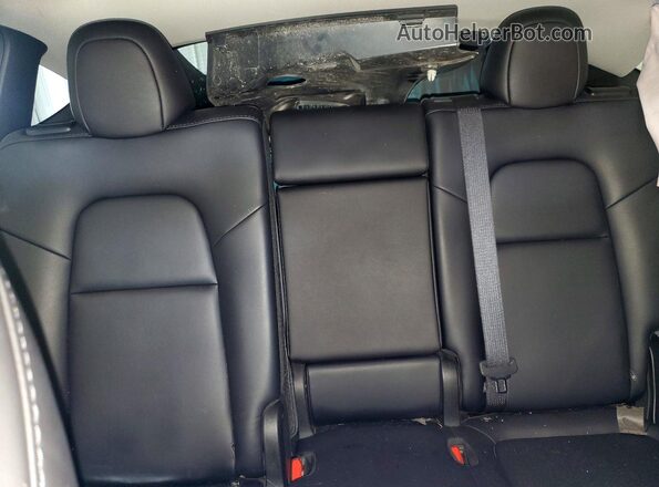 7SAYGAEE5SF287464 2025 TESLA MODEL Gray Vista de los asientos traseros