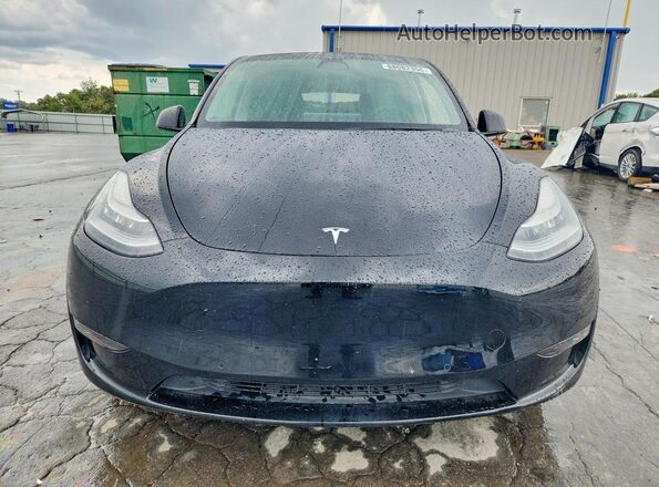 7SAYGAEE6NF364198 2022 TESLA MODEL Black Вид спереду