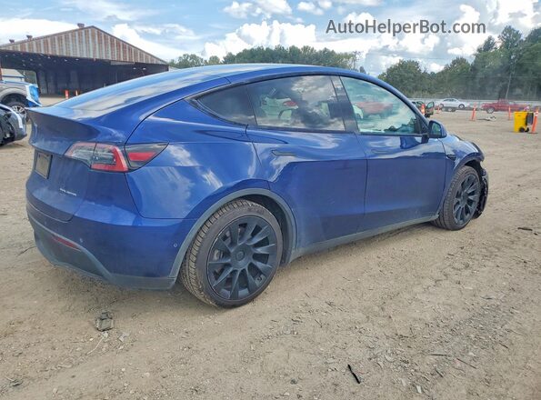 7SAYGAEE6NF426201 2022 TESLA MODEL Blue Tył prawy