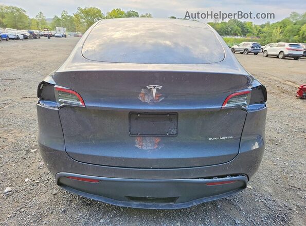 7SAYGAEE7NF419807 2022 TESLA MODEL Gray Widok z tyłu