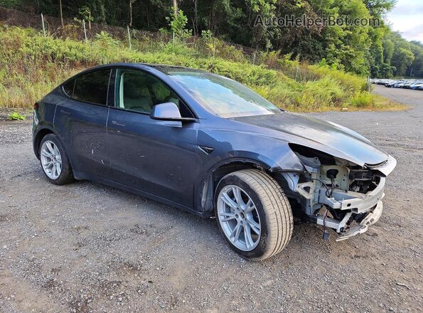 7SAYGAEE7NF419807 2022 TESLA MODEL Gray Przód prawy