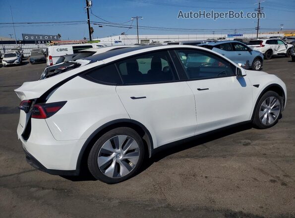 7SAYGAEE7PF624613 2023 TESLA MODEL Белый Задняя правая четверть