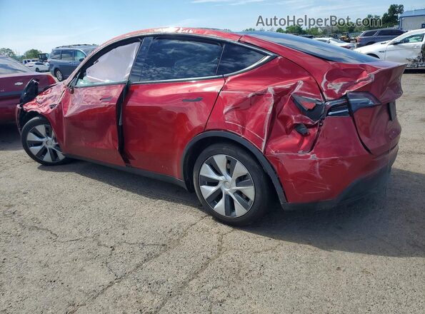 7SAYGAEE7RF066622 2024 TESLA MODEL Красный Задняя левая четверть
