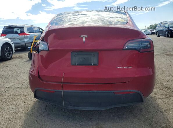 7SAYGAEE7RF066622 2024 TESLA MODEL Красный Вид сзади