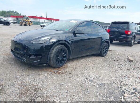 7SAYGAEE7RF982040 2024 TESLA MODEL Y Black Front left