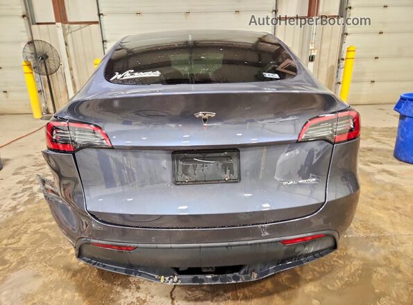 7SAYGAEE9NF519875 2022 TESLA MODEL Charcoal უკანა ხედი