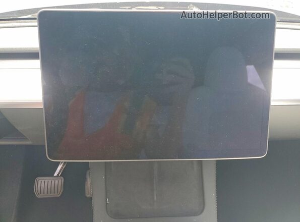 7SAYGAEE9SF230748 2025 TESLA MODEL Gray Вид щитка приладів