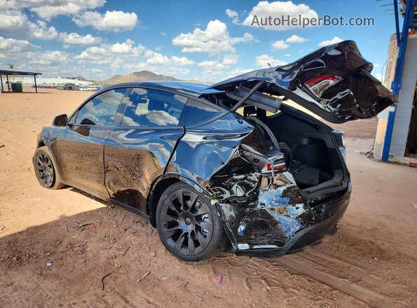 7SAYGAEEXNF391887 2022 TESLA MODEL Черный Задняя левая четверть
