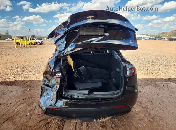 7SAYGAEEXNF391887 2022 TESLA MODEL Черный Вид сзади
