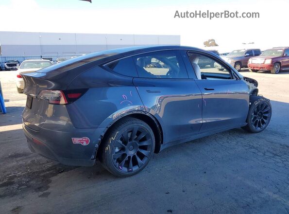 7SAYGAEEXNF429246 2022 TESLA MODEL Серый Задняя правая четверть