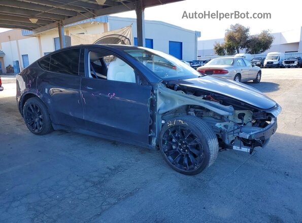 7SAYGAEEXNF429246 2022 TESLA MODEL Серый Передняя правая четверть