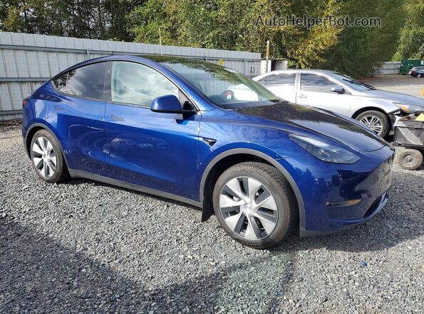 7SAYGAEEXRF982226 2024 TESLA MODEL Blue Front right