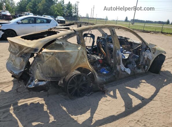 7SAYGAEEXSF262561 2025 TESLA MODEL Пожар Задняя правая четверть