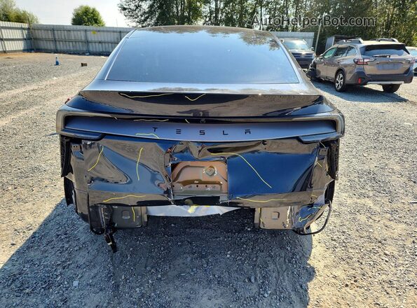 7SAYGDED0TF549207 2026 TESLA MODEL Gray Вид ззаду
