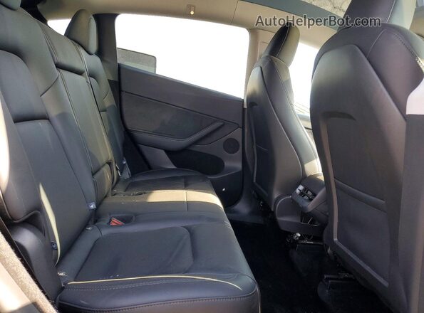7SAYGDED3SF318655 2025 TESLA MODEL Черный Вид задних сидений