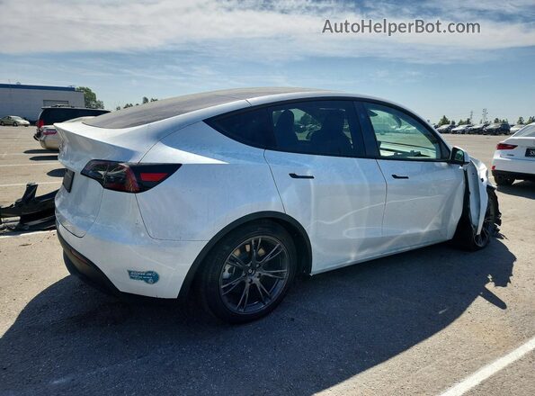 7SAYGDED4SF276965 2025 TESLA MODEL Белый Задняя правая четверть