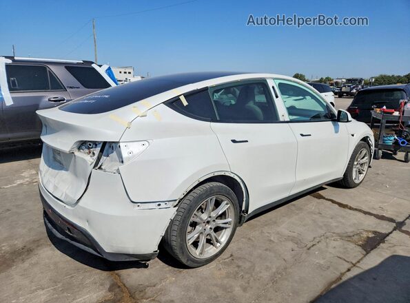 7SAYGDED5PF923140 2023 TESLA MODEL Белый Задняя правая четверть