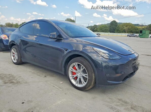 7SAYGDED5RF008937 2024 TESLA MODEL Угольный Передняя правая четверть