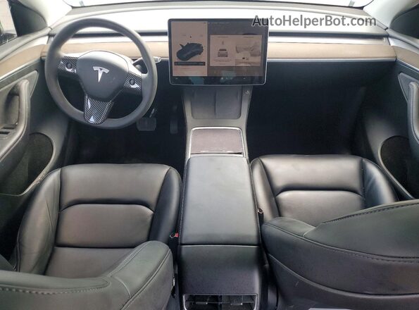 7SAYGDED5RF008937 2024 TESLA MODEL Угольный Вид панели приборов