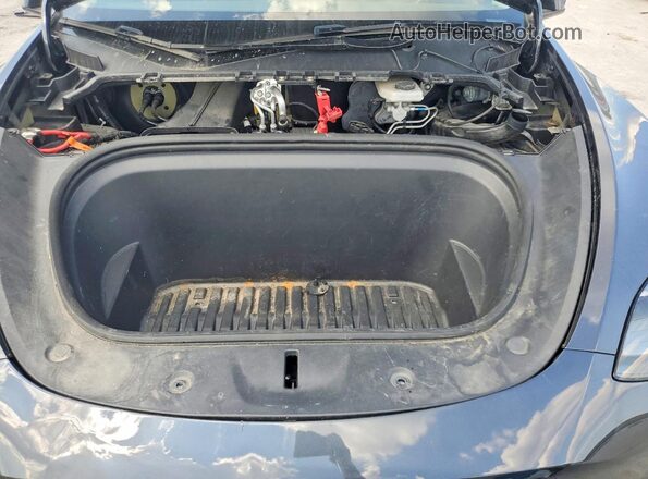 7SAYGDED5RF008937 2024 TESLA MODEL Угольный Вид задней части салона