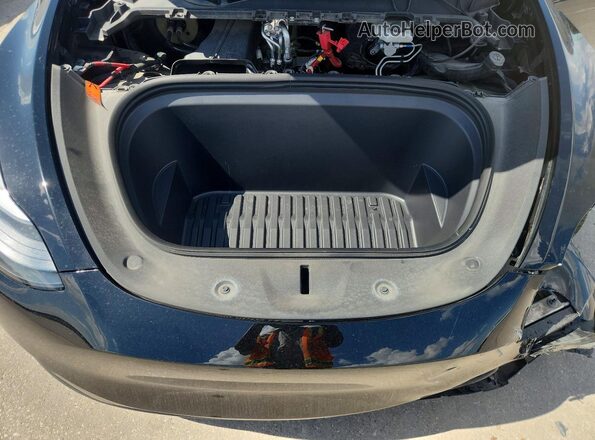7SAYGDED5SA343599 2025 TESLA MODEL Черный Вид задней части салона