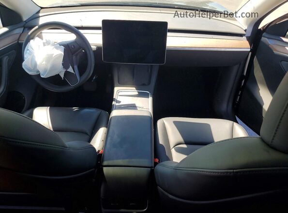 7SAYGDED6RF230449 2024 TESLA MODEL Угольный Вид панели приборов