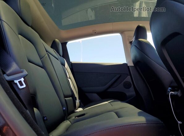 7SAYGDED6RF230449 2024 TESLA MODEL Угольный Вид задних сидений