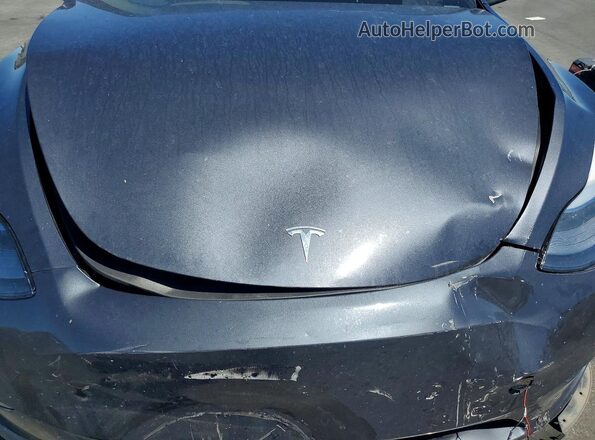 7SAYGDED6RF230449 2024 TESLA MODEL Угольный Вид задней части салона